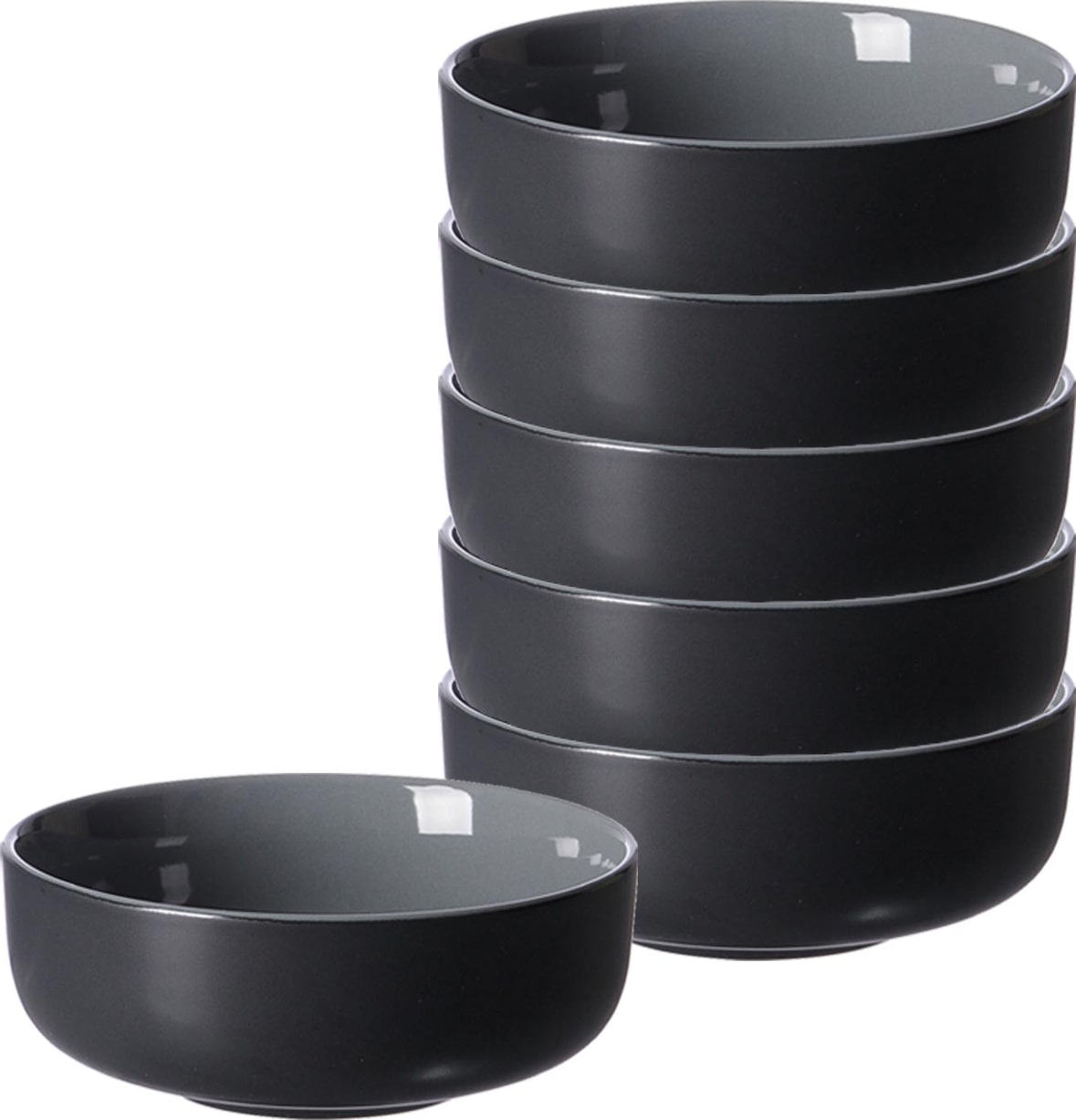 Ritzenhoff & Breker JASPER Müslischale ø 14 cm schwarz 6er Set