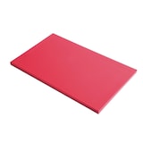 thumbnail of Planche à découper en polyéthylène haute densité rouge - 400 x 600 x 20 mm - Gastro M
