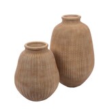 thumbnail of Vase Casa allongé 78 cm -  Marron Autre forme Résine Amadeus 51.00x51.00 cm