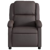 thumbnail of vidaXL Massagesessel Relaxsessel Dunkelbraun Echtleder