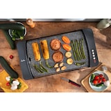 thumbnail of Plancha de asar electrónica JATA JEGR2851 con 4 temperaturas. Resistencia en M. Distribución del calor por toda la superficie. Superficie: 46 x 28 cm