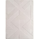 thumbnail of Teppich Flur Geometrisch Pflegeleicht Waschbar Wohnzimmer Schlafzimmer Schadstoffgeprüft Läufer Creme 80x250 cm – LAVAREDO von Kadima Design