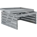 thumbnail of Rasenmäher-Roboter-Garage Hortus, Holz, bepflanzbares Dach - grau