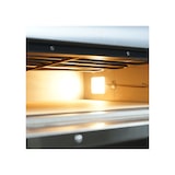 thumbnail of Fornetto pizza elettrico tripla camera con porta vetro per 1+1+1 pizza Ø 45 cm | 1+1+1 teglia EN 60x40