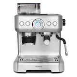 thumbnail of H.KOENIG Cafetera para espresso EXPRO980 con molinillo integrado, 20 Bares, 1620 W, Plata