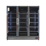 thumbnail of Gasfrit - Armário expositor para bebidas refrigerado Subzero 3 portas, 1880 x 710 x 2050 mm, 1500 litros, luz LED multicolor no vidro.