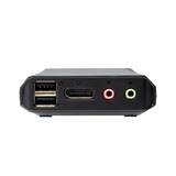 thumbnail of ATEN CS52DP 2-Port USB-C DP Hybrid Kabel KVM Switch