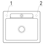 thumbnail of Villeroy&Boch Spülbecken, Küchenspüle Siluet 60 S Graphite 600x510mm, Unterschrankbreite 60cm