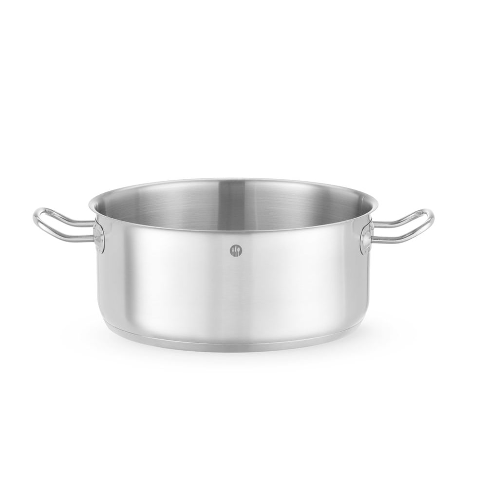 HENDI Kookpan laag - zonder deksel, Kitchen Line, 7,3L, ⌀280x(H)120mm