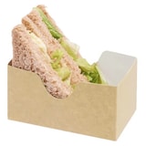 thumbnail of MONOUSO - Envase para Sandwich Kraft (1000 Uds)