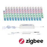 thumbnail of Paulmann MaxLED 500 LED Strip Smart Home Zigbee 3.0 Basisset 5m RGBW  33W 400lm/m RGBW+ 80VA 78885