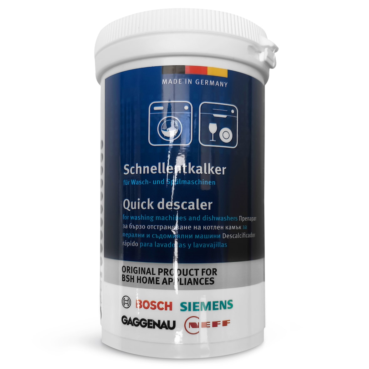 Bosch 00311919 Schnellentkalker Entkalker für Waschmaschine Spülmaschine 250 g