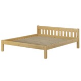 thumbnail of Doppelbett Ehebett 180x200 Kiefer natur Massivholzbett Rollroste Matratze 60.38-18 M
