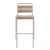 thumbnail of Taupe metalen kinderstoel
