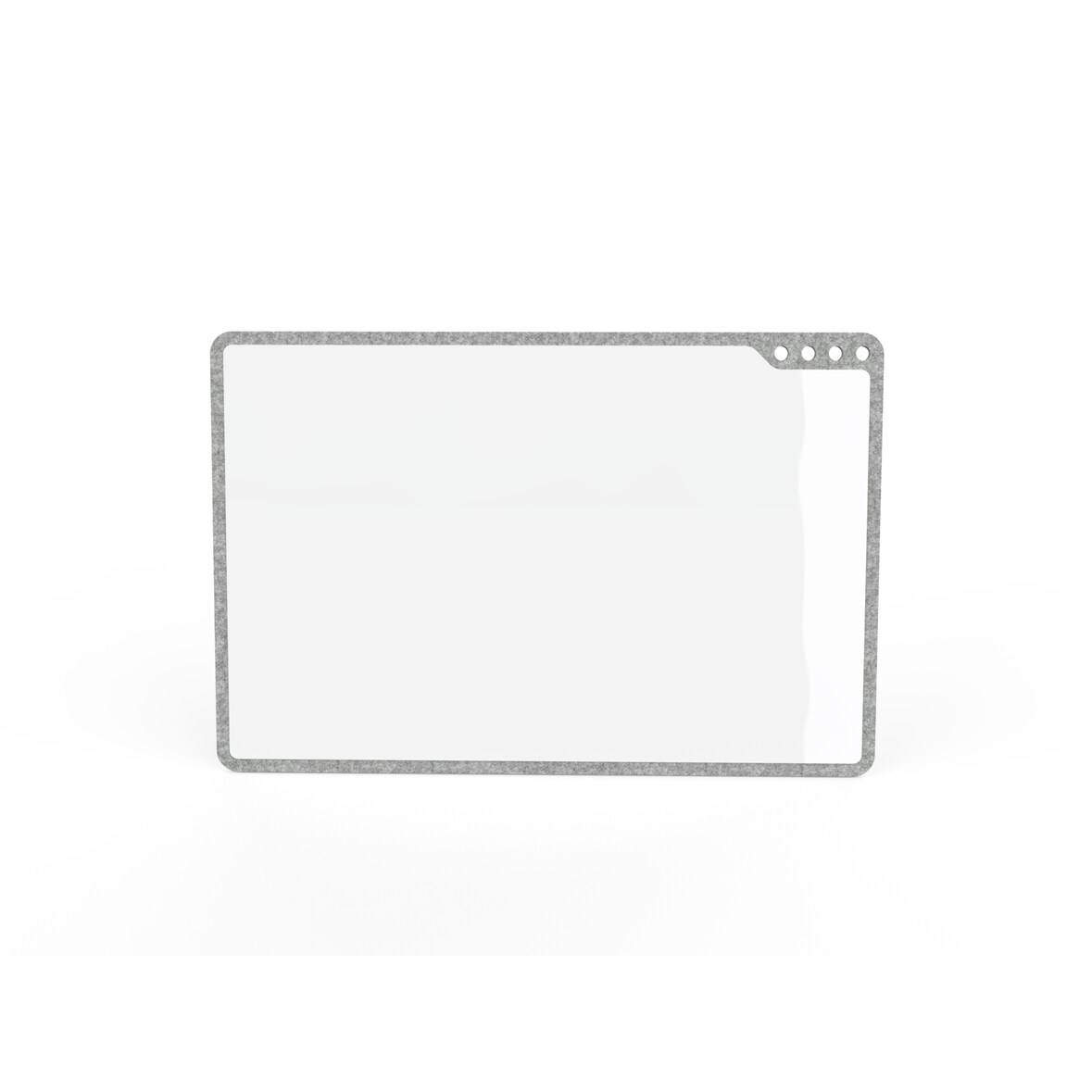 Whiteboard PLAYBOARD 868728000 Small grau