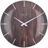 thumbnail of Nextime Wanduhr 3249BR Edge Wood Dome