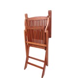 thumbnail of 2er Set Klapparmstuhl Stuhl Balkonstuhl Holz