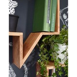 thumbnail of FineBuy 2er Set Wandregale Massivholz Akazie Regal Wand Wandboard Cubes Neu