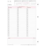 thumbnail of Chronoplan 50706 Wochenplan, A4, 2026, Weiß, 210 x 297 mm, Inhalt: 62 Blätter / 1 Stück