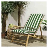 thumbnail of Cojín acolchado para silla tumbona hamaca de terraza 120x55x10Cm