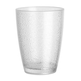 thumbnail of Olympia Kristallon polycarbonaat bekers, gegranuleerd, transparant, 275 ml (6 stuks)