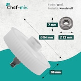 thumbnail of Chef-Mix Lagersatz Ersatz für Vorwerk Thermomix TM21 Zahnrad Ritzel Kugellager