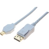 thumbnail of GENERIQUE Cordon  DisplayPort / mini DisplayPort 1.2 blanc - 2M