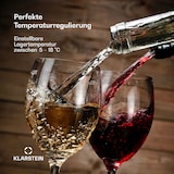 thumbnail of Klarstein Shiraz Premium Smart 12 Slim Weinkühlschrank für 12 Flaschen Silber-Metallic