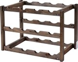 thumbnail of Weinregal für 12 Flaschen | HxBxT 30x42x26cm | Tanne | 3 Böden | 1 Stück | Flaschenregal Weinständer Weinhalter