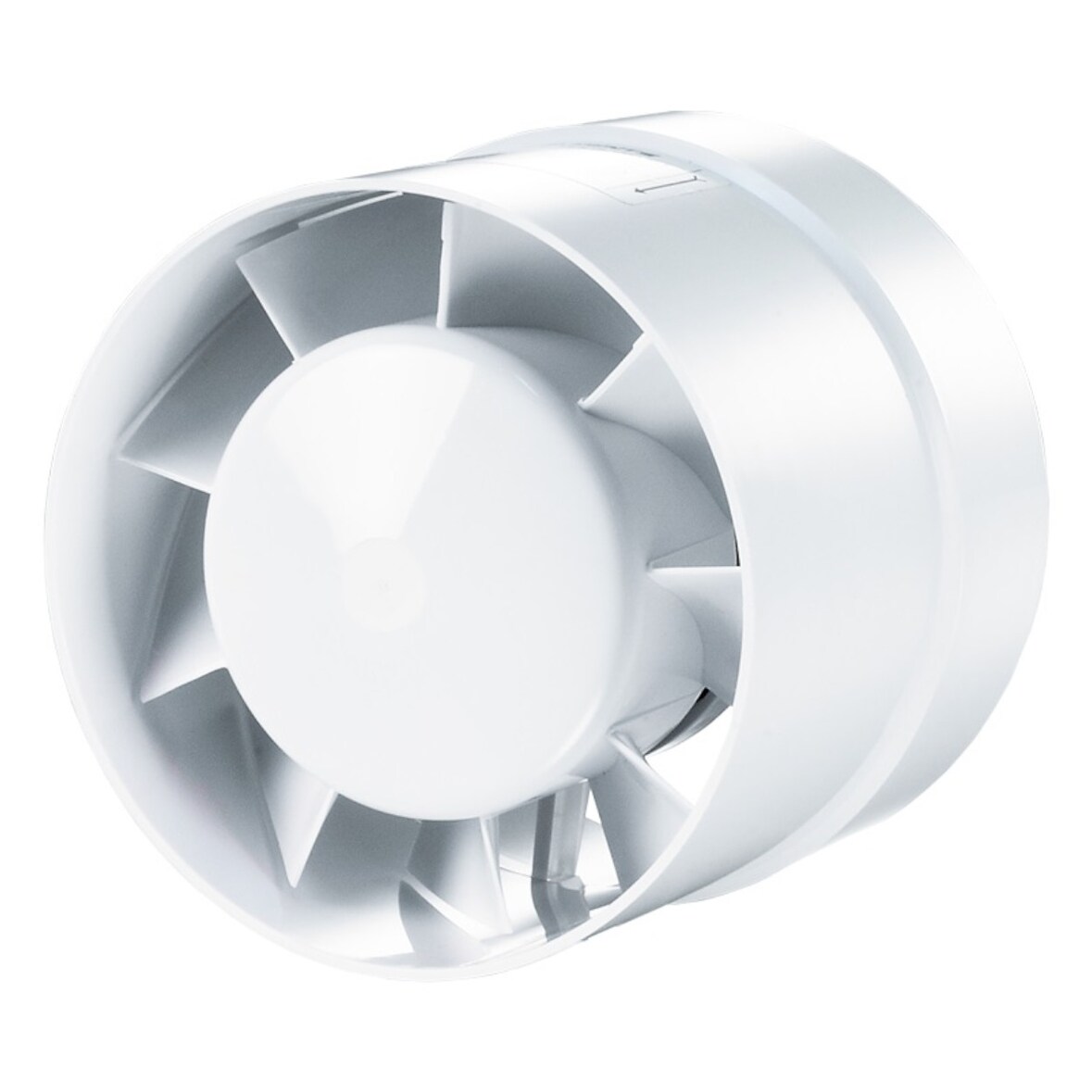 Rohrlüfter 125 VKO L Turbo bis 243 m³/h Weiß 24