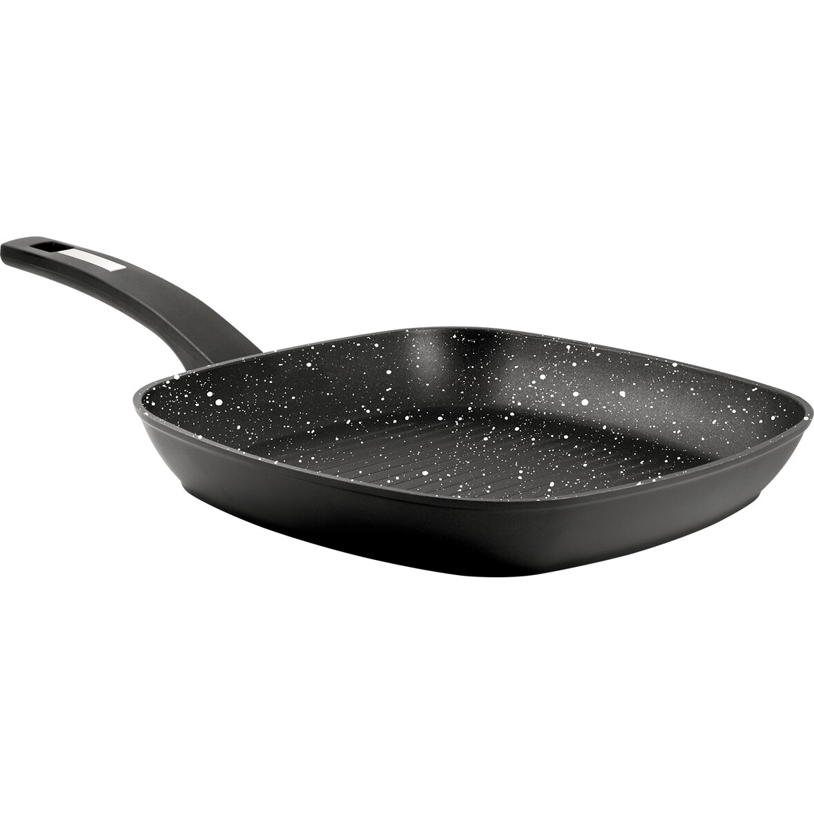 CS KOCHSYSTEME, MARBURG Schmiedeguss-Steakpfanne 28x28x4cm Xylan-Antihaftbeschichtung mit weißem Punkt