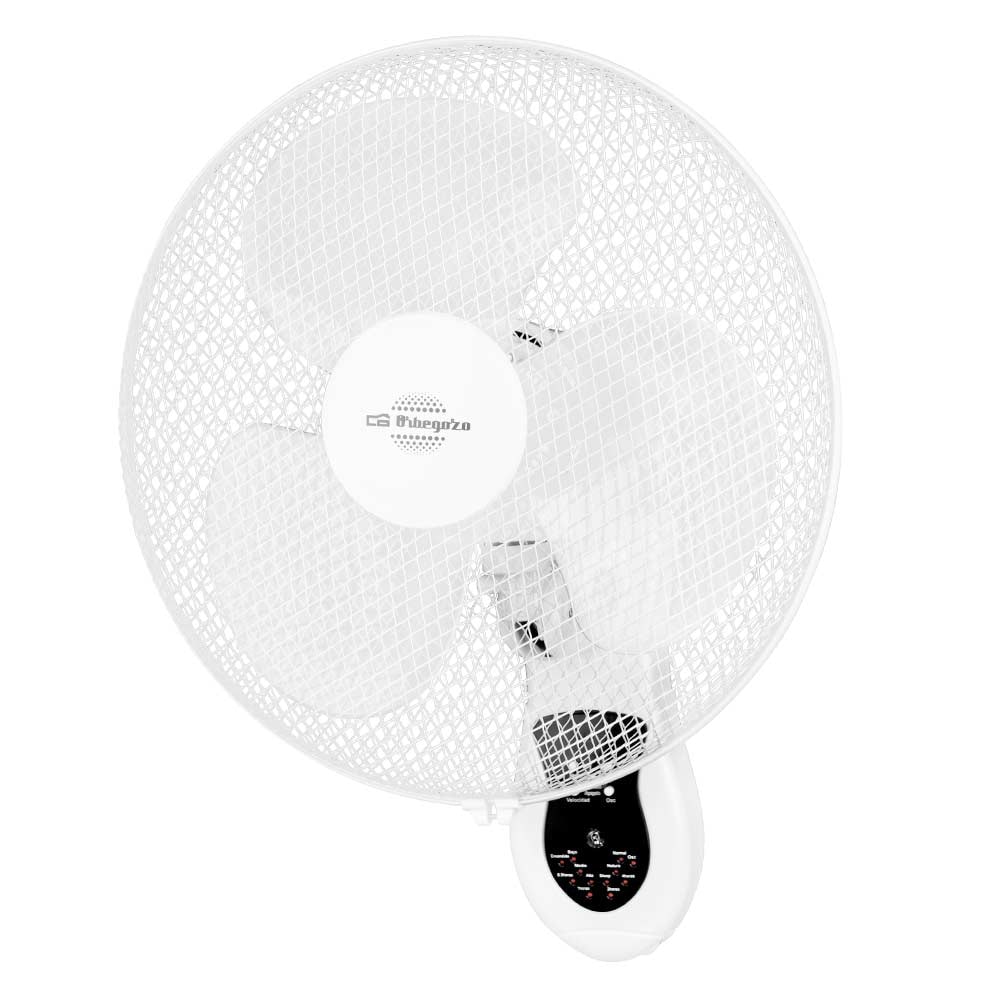Ventoinha de parede Orbegozo WF 0242, 3 velocidades de ventilação, cabeça oscilante multi-orientável, 40 cm de diâmetro, 40 W