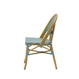 thumbnail of Chaise de terrasse TURGOT - Chevrons bleus