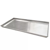 thumbnail of Giemme Spoleto – Rechteckiges perforiertes Backblech 37x72x3 cm aus Aluminium, ideal für Profi-Öfen