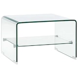 thumbnail of Table basse Clair 50x45x33 cm Verre trempé  Modèle Atlas Infinite Prime