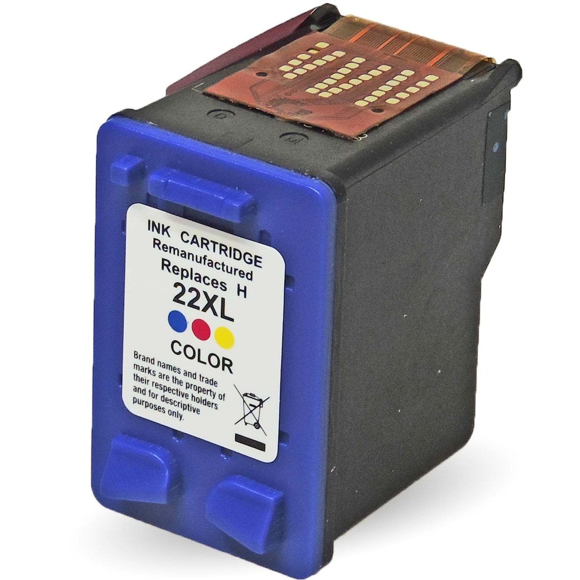 Kompatibel HP 22XL, C9352AE C Color Cyan / Magenta / Gelb Druckerpatrone für 415 Seiten von Gigao