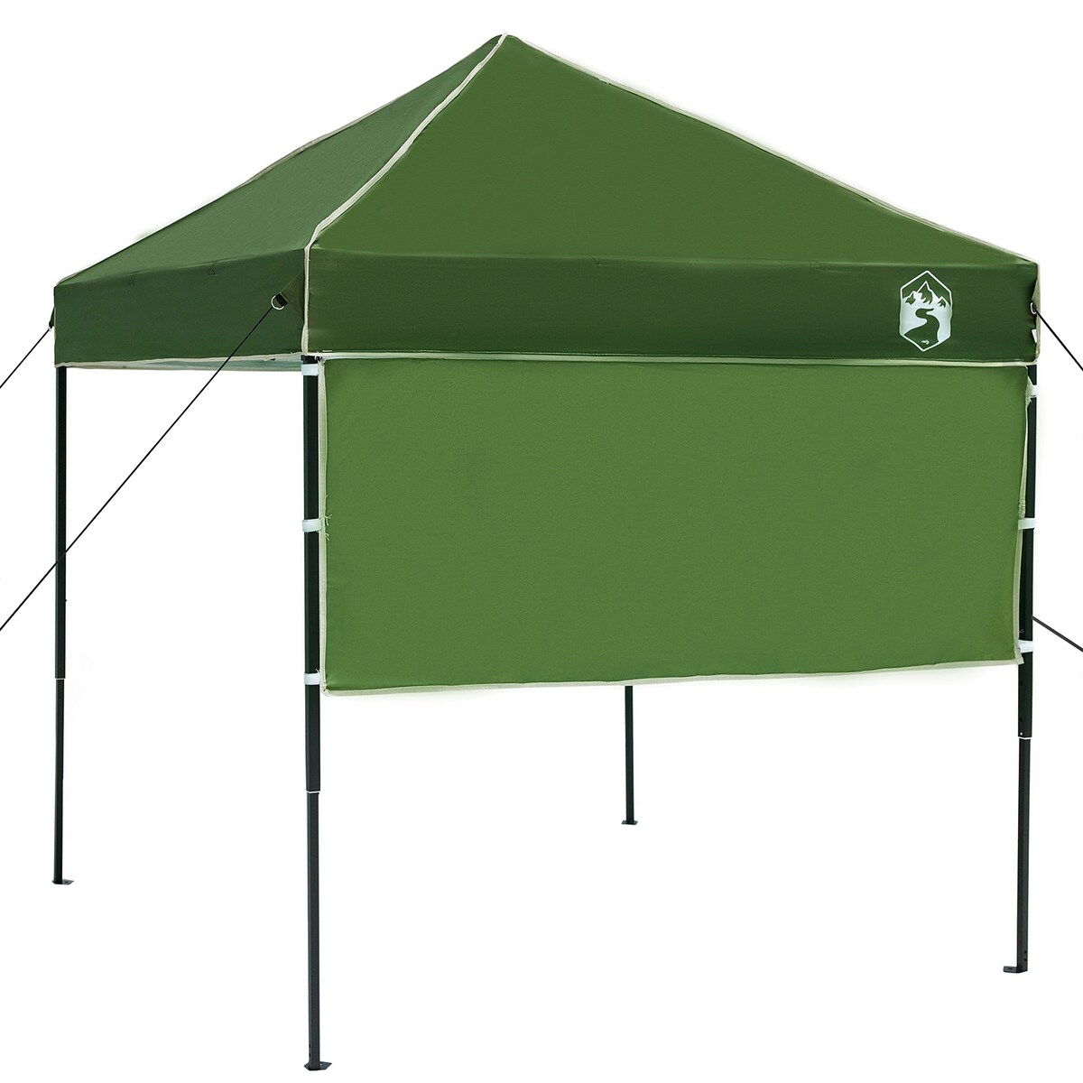 vidaXL Pavillon-Zelt Grün 200 x 200 cm Oxford Stoff