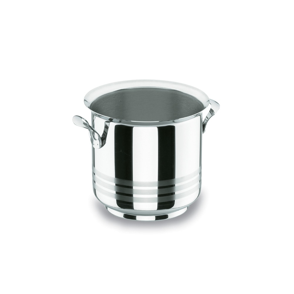 Lacor - 62315 - Balde de gelo/champanhe luxuoso em aço inoxidável. Alça de aço inoxidável de 1,20 litros.