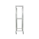 thumbnail of METRO Professional Chariot à étagères 2 en 1 GN 1/1 et plaque à pâtisserie GSC101821, acier inoxydable, 46.3 x 60.5 x 175 cm, argenté