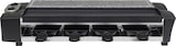 thumbnail of Tarrington House Raclette-Grill RG1182L, acero inoxidable/piedra/aluminio,  51 x 19.4 x 10.59 cm, 1100 W, antiadherente, para 8 personas, negro