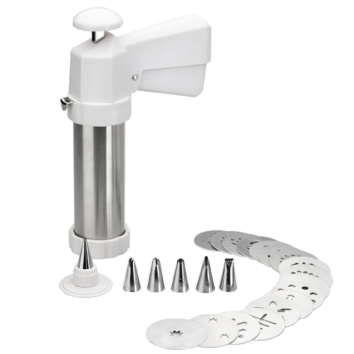 Ibili 769500 ​​- Machine à churros/pâtes classique, 12 x 25 x 12 cm - Métal