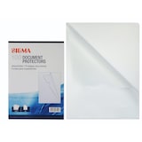 thumbnail of SIGMA Fundas para folios con apertura de esquina, DIN A4, transparente, granulada, polipropileno, 100 unidades