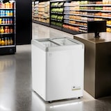 thumbnail of METRO PROFESSIONAL Vetrina congelatore GICC1108, 60.5 x 87 x 65.3 cm, 108 L, con serratura e chiave, bianco