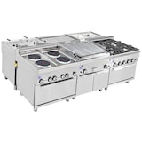 thumbnail of Elektro-Doppelfriteuse 2x 10 Liter mit Untergestell