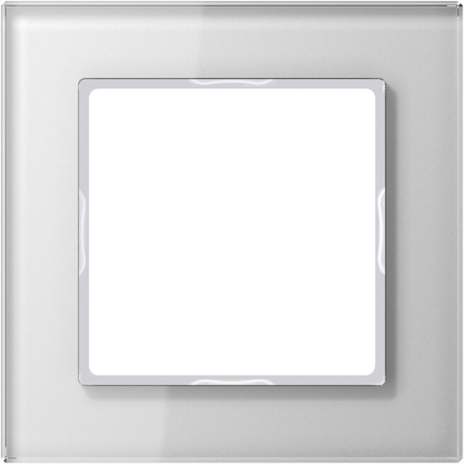 Jung Glasrahmen 1-fach aws AC 581 GL WW AC581GLWW