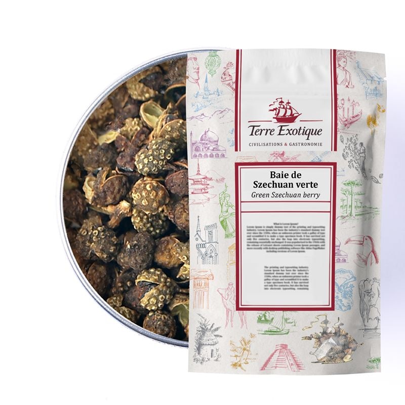 TERRE EXOTIQUE Baie de szechuan verte, 500 g