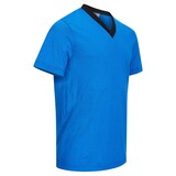 thumbnail of ESD-Shirt, V-Ausschnitt, 150g/m², royalblau/schwarz, XL