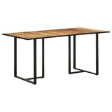thumbnail of vidaXL Eettafel 160 cm Ruw mangohout