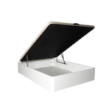 thumbnail of Canapé abatible  tapa tapizada 3D madera 25 BLANCO 90X190cm ATENAS