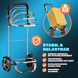 thumbnail of Monzana 2in1 Einkaufstrolley 56L bis 50 kg klappbar